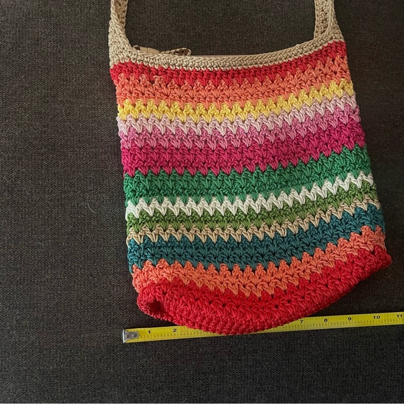 The Sak Macrame Crossbody Handbag - Picture 2 of 3